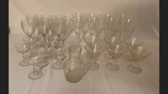 Lot of Stemware