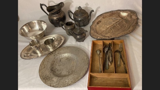 Lot of Silver Plate