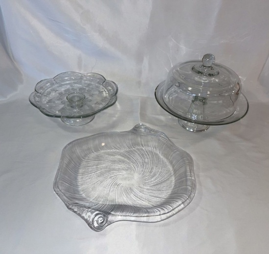 Glass Serving Lot