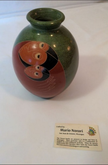 Nicaraguan Pottery Vase