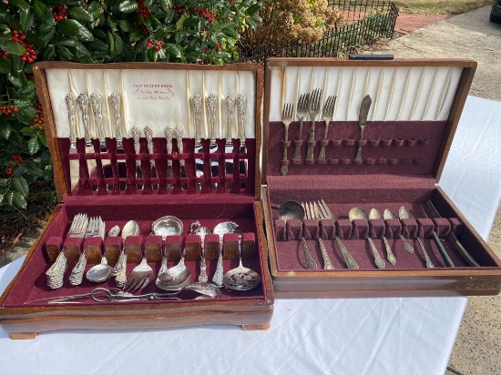 1847 Rogers Bros. Silverplate Cutlery Set