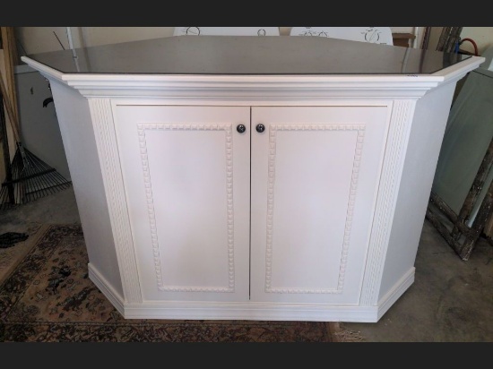 White Entertainment Center
