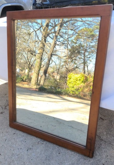 Oak Framed Mirror