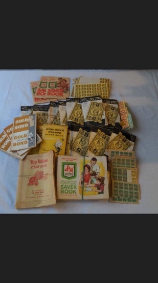 Box of Stamp Savings Books