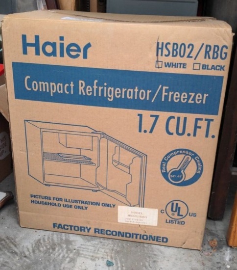 New in Box Haier Fridge