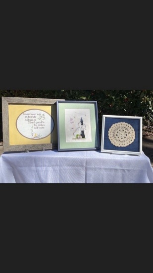 Framed Decor Lot