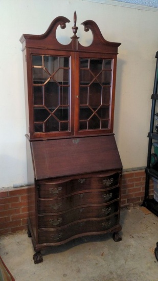 Antique Victorian Secretary Desk