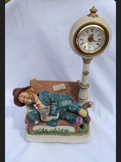 Melody In Motion Music Box Porcelain Clown