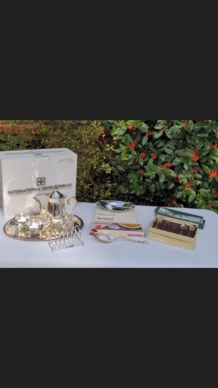 Lot of Silver Plated Silver