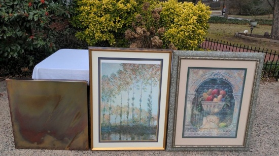 3 Large Art Pieces