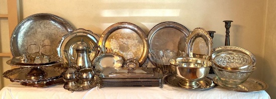 Silver Plate Lot