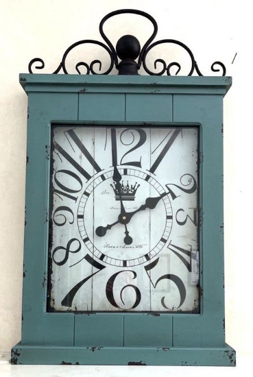 Distressed Clock
