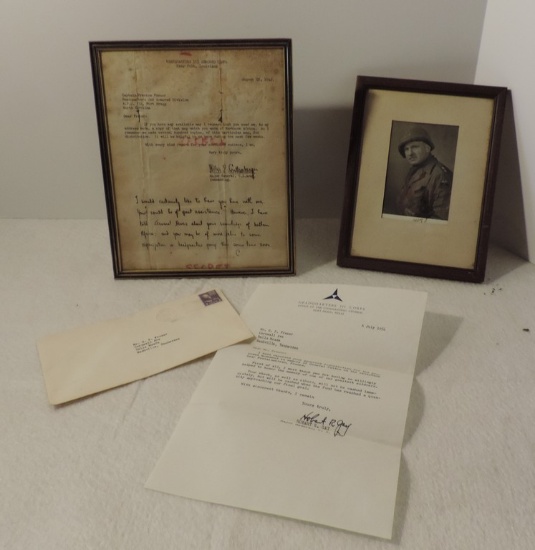 George P. Frazer Military Autographs