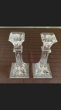 Waterford Crystal Candlesticks Lot