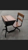 Vintage School Desk and Chair
