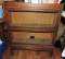 Antique Oak Two Stack Lawyer Bookcase