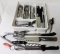 Silver Flatware and Bar Tool Lot