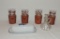 Western Crystal and Leather Drink Glasses and More