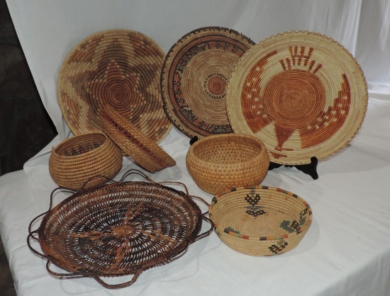 Lot of Indian Baskets +