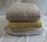 Lot of Vintage Popcorn Bedspreads