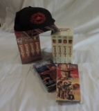 Luckenbach, Texas Ball Cap and Lonesome Dove VHS Tapes New in Boxes