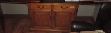Thomasville Oak Finished Wet Bar
