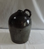 Early NC Catawba Valley Pottery 3 Gallon Jug 13in Tall