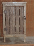 Antique Wooden Medicine Cabinet