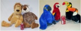 Box Lot of F.A.O Schwarz Stuffed Animals