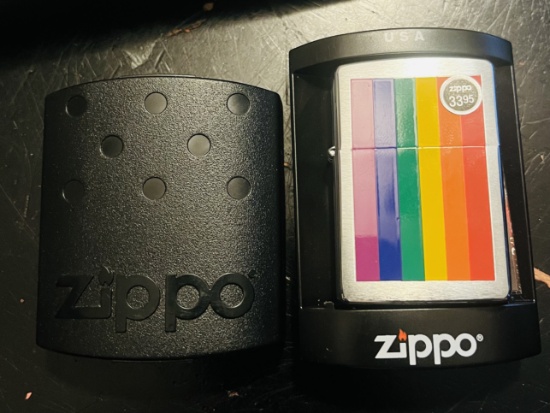 Vintage Pride Zippo Lighter