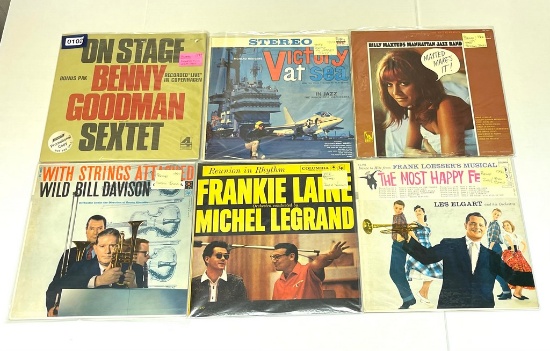 Lot of Six PROMO Jazz Albums