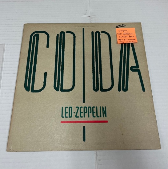 Led Zeppelin "CODA" Album