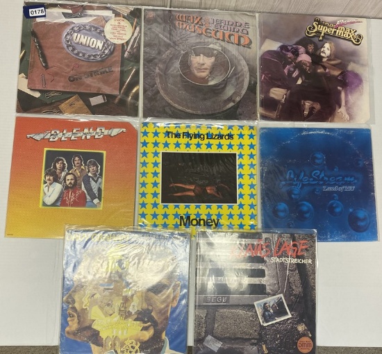 Lot of Rock and Pop LP's