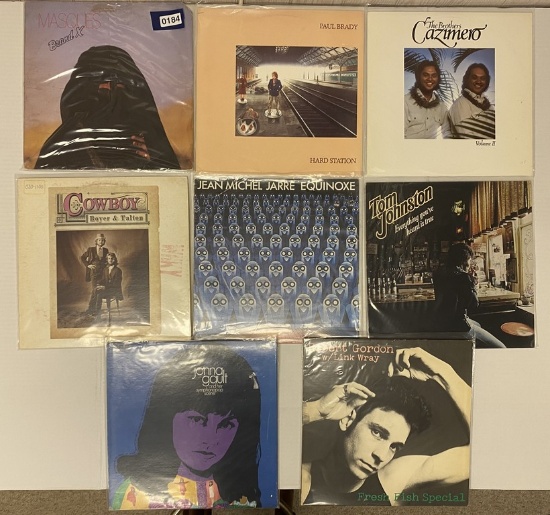 Lot of Rock and Pop LP's
