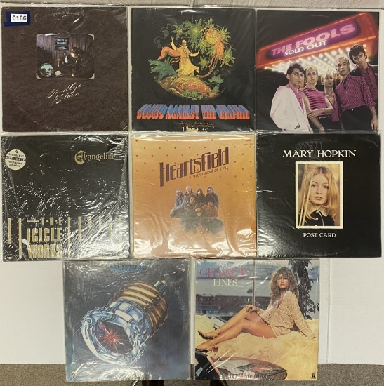 Lot of Rock and Pop LP's