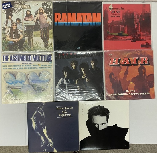 Lot of Rock and Pop LP's