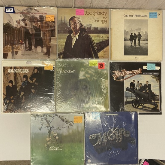 Lot of Rock and Pop LP's