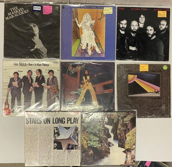 Lot of Rock and Pop LP's