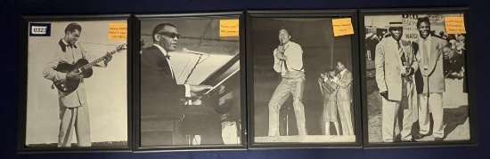 Framed Pictures of Rock and Soul Artists