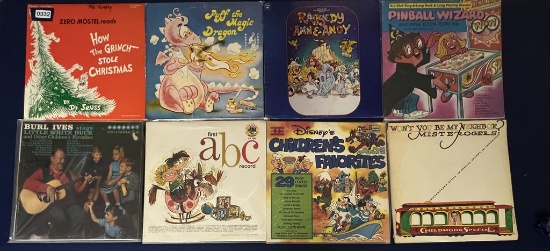 Lot of Children's LP's & 78's