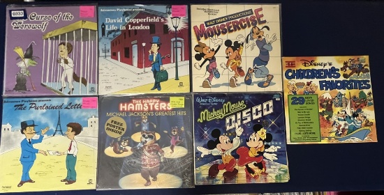 Lot of Children's LP's & 78's