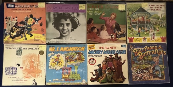 Lot of Children's LP's & 78's