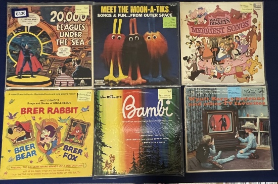 Lot of Children's LP's & 78's