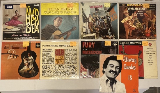 Lot of Latin LP's