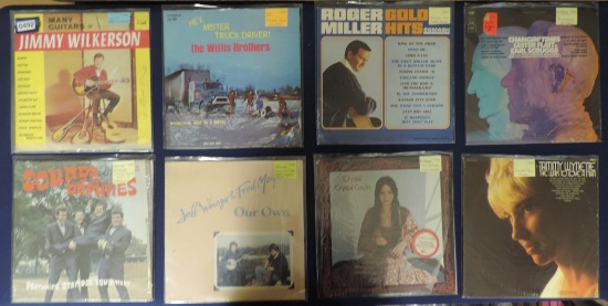 Lot of VARIOUS COUNTRY LP'S