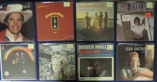 Lot of VARIOUS COUNTRY LP'S