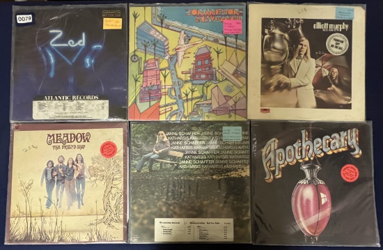 Lot of Six PROMO Rock & Pop Albums
