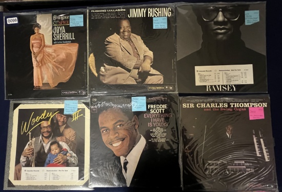 Lot of Six PROMO Soul and Jazz Albums