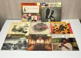 Lot of Eight UNPLAYED Christmas, Gospel, and Sacred Radio Station PROMO LP's. *From a Former Radio S