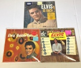 Lot of Three ELVIS LP's